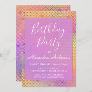 De Paars van de meermin, Roze en Geel Om het even Kaart