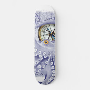 De Paars van de octopus en van het Kompas Persoonlijk Skateboard