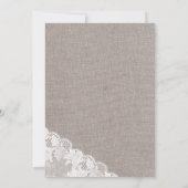 De paarse Bloemen en van de kant sparen de Kaart v (Achterkant)