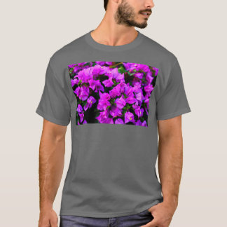 De paarse bougainvillebloem 3 t-shirt