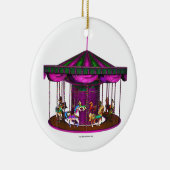 De Paarse carrousel Keramisch Ornament (Rechts)