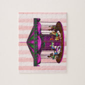 De Paarse carrousel Legpuzzel (Verticaal)