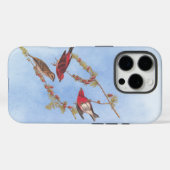 De Paarse Finch Red Birds  kunst van Audubon Case-Mate iPhone Case (Achterkant (horizontaal))