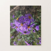 De paarse gloed van de herfst legpuzzel (Verticaal)