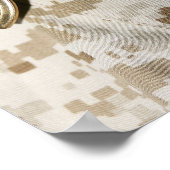 De Paarse hartprijs Poster (Hoek)