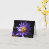 De paarse Kaart van de Nota van de Waterlelie (Gele Bloem)