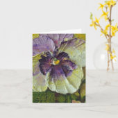 De paarse Kaart van de Nota van het Viooltje (Gele Bloem)