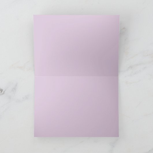 De paarse Kaart van de Valentijnsdag van de Tekkel (Binnen)