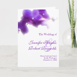 De paarse Kaart van het Programma van het Huwelijk