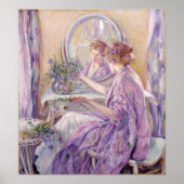 De paarse kimono poster (Voorkant)