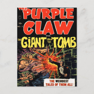 De Paarse klauw 3 Briefkaart