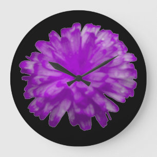 De paarse Klok van de Muur van de Goudsbloem
