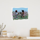 De Paarse kunstzussen van de Film van de Kleur spe Poster (Keuken)