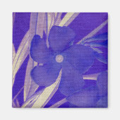 De paarse Magneet van de Bloem (Voorkant)