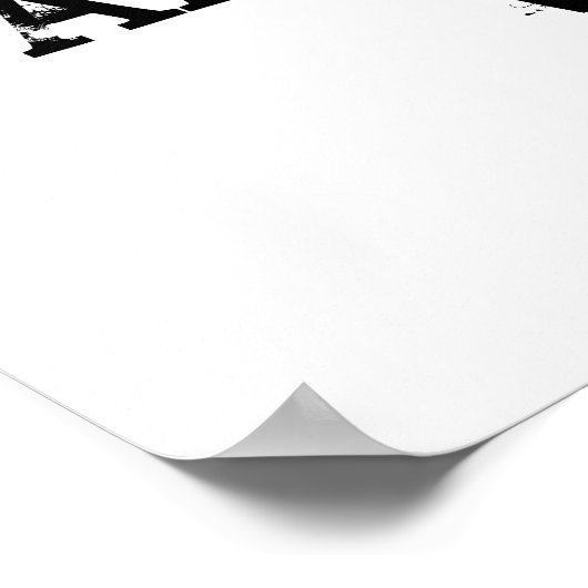 De Paarse Martin Poster (Hoek)