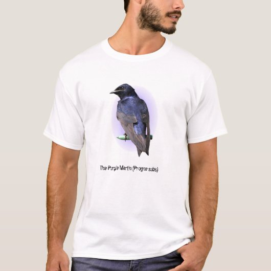 De Paarse Martin T-shirt (Voorkant)