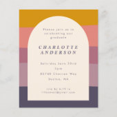 De Paarse Partij van de Graduatie van het Blok van (Voorkant)