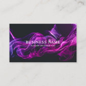 De Paarse rook van de moderne tijd Visitekaartje (Voorkant)