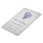 De Paarse Steek Shell sparen de Magnet van de Datu Magneet (Linkerzijde)