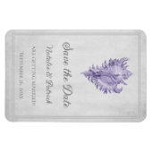 De Paarse Steek Shell sparen de Magnet van de Datu Magneet (Horizontaal)