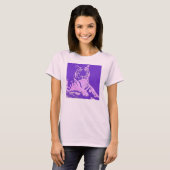 De Paarse tijger T-shirt (Voorkant volledig)
