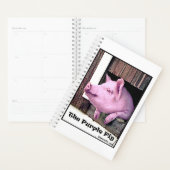 De Paarse varkensplankenlaptop Planner (Display)