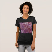 De paarse Winter T-shirt (Voorkant volledig)