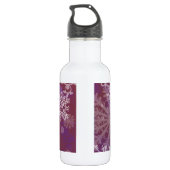 De paarse Winter Waterfles (Achterkant)