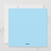 De Paaseieren van de lente Feestdagenkaart (Achterkant)