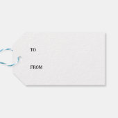 De paashaas jongleert met de paaseieren cadeaulabel (Achterkant Horizontaal)