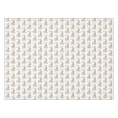 De paashaas jongleert met de paaseieren tafelkleed (Voorkant (Horizontaal))