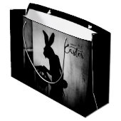 De paashaas komt eraan groot cadeauzakje (Achterkant Gekanteld)