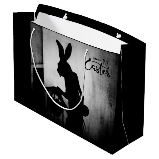 De paashaas komt eraan groot cadeauzakje (Achterkant Gekanteld)
