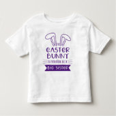 De paashaas promoot me naar de grote zuster kinder shirts (Voorkant)