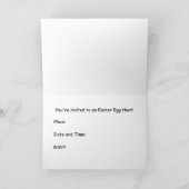 De Paashaas van de schildpad met de Kaart van de (Binnen)