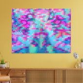 De Paasinvasie I Canvas Afdruk (Insitu (Woonkamer))