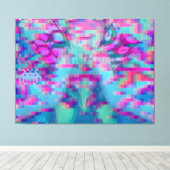 De Paasinvasie I Canvas Afdruk (Insitu (Houten vloer))