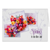 De paaslente van de Tulpen is in de Lucht Bright B (Voorkant Horizontaal)