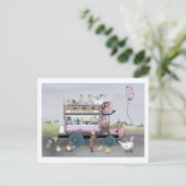 De paaszonsopkomst briefkaart (Staand voorkant)