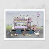 De paaszonsopkomst briefkaart (Voorkant)