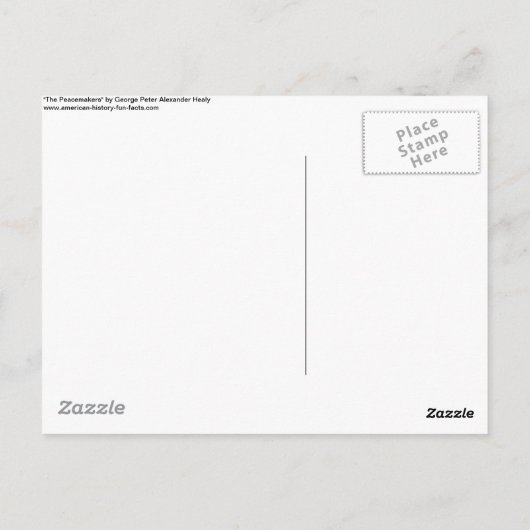 De pacemakers met Abraham Lincoln Briefkaart (Achterkant)