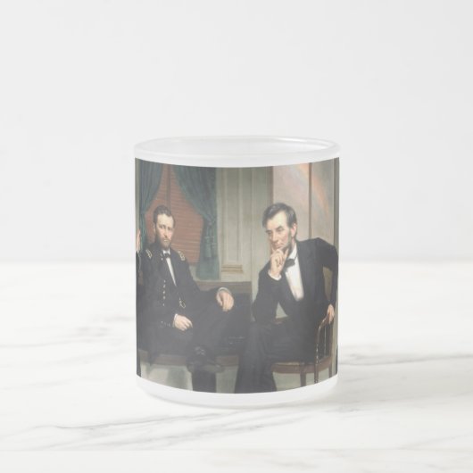 De pacemakers met Abraham Lincoln Matglas Koffiemok (Center)