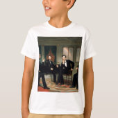 De pacemakers met Abraham Lincoln T-shirt (Voorkant)