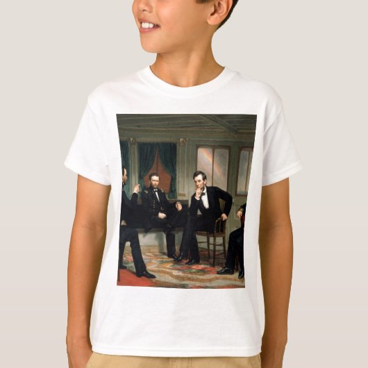 De pacemakers met Abraham Lincoln T-shirt (Voorkant)