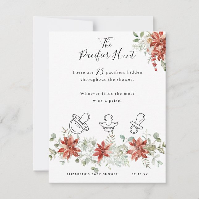 De Pacifier Hunt | BABY SHOWER (Voorkant)