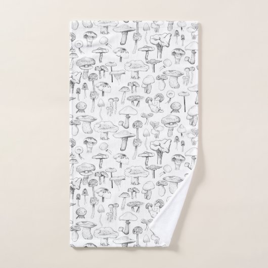 De paddenstoel bad handdoek (Handdoek)