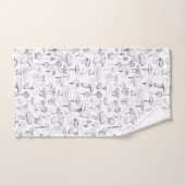 De paddenstoel bad handdoek (Handdoek)