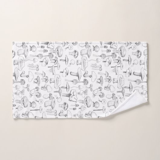 De paddenstoel bad handdoek (Handdoek)