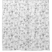 De paddenstoel douchegordijn (Voorkant)