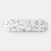 De paddenstoel Gang Persoonlijk Skateboard (Horizontaal)